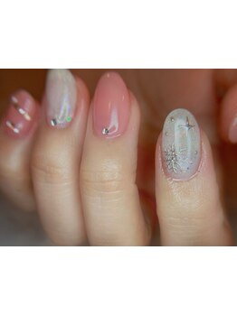 ショートネイルデザインが豊富