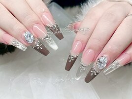 フレンチデザインネイル