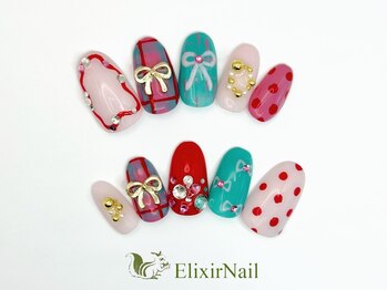エリクサーネイル 池袋(Elixir Nail)/定額c やり放題/クーポン使用