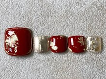 レイネイル 岐阜茜部店(RAY NAIL)/和テイストフット