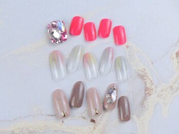 ビーネイル(Be NaiL)/8月のおすすめデザイン8700円