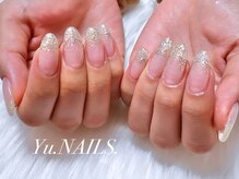 ユーネイルズ 恵比寿(Yu.NAILS.)/韓国グリッター◎ラメグラデ
