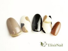 エリクサーネイル 神田(Elixir Nail)/ハンドやり放題/クーポン使用
