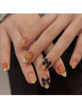 ウェイビーズ ネイル(wavy's.nail)/秋ネイル