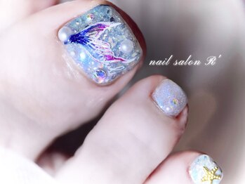 アール(R’)/マーメイドfootnail