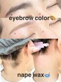 マヴィアイラッシュ バイヘッドライト 水戸駅南店(Ma Vie eyelash by HEADLIGHT)&nbsp;うなじwax/垢抜け眉カラー◎