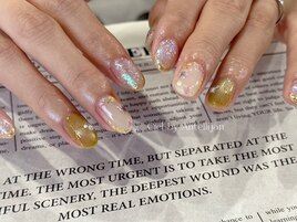 ニュアンスフラワーネイル