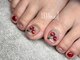 イチイチイチイチネイル(1111nail)の写真/定額で指先も足元も綺麗に◎平日限定やり放題プランで理想のフットネイルも大歓迎♪