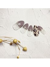 サロンR/アニマル柄ネイル