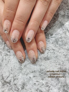 プライベート ネイルサロン マーマ(murmur)/ラメグラデーション