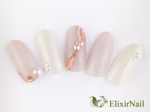 エリクサーネイル 池袋(Elixir Nail)/定額a シンプル/クーポン使用
