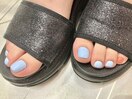フットネイル　ワンカラー☆夏色