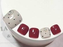 ネイルサロン アミュゼ/定額デザインフットジェル 