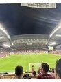 ニコットラッシュ 神戸三宮店(nicott lash) スポーツ観戦が好きで特ににサッカー好きです♪
