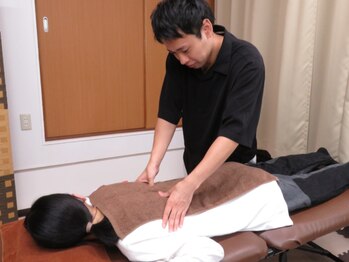 ミウラ整体院/施術風景☆もみほぐし☆