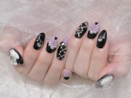 地雷風ネイル¥8000～