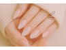 【Open記念/Hand/オフ込み】 Gradation Nail 透け感で魅せる儚くやわらかな艶
