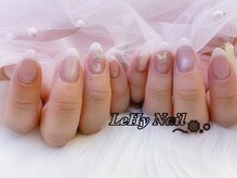 レヒネイル(LeHy nail)/マグネット×フレンチ