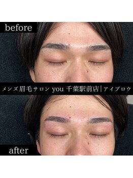 ユー 千葉駅前店(you)/メンズ眉毛/メンズ眉/千葉駅