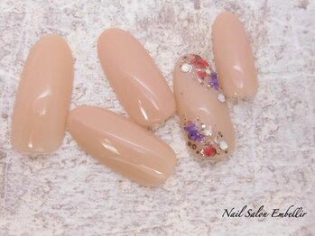 アンベリール 横浜店(Embellir)/(1442)押し花ネイル