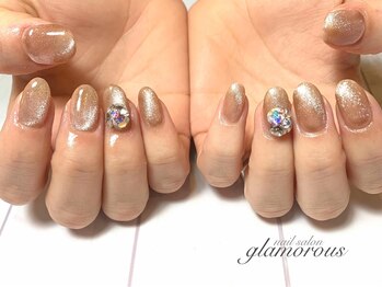 ネイルグラマラス 西新井店/《パラジェル》持ち込みネイル