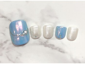 ネイルサロン ラブリーズ 相模大野店(NAIL SALON LOVELLY'S)/フット定額 ¥7980