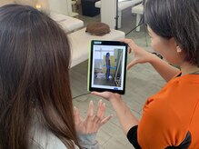 ストレチックス 円山店/ipadアプリで姿勢診断