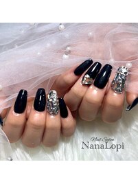 埋め尽くしネイル