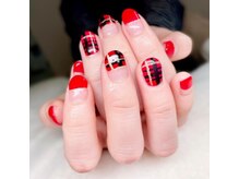 はあとねいる 宇都宮御幸ヶ原店/【通常】定番チェックネイル