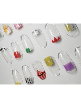 手描きアートが得意なサロン