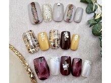 カシュカシュネイル(Cache Cache nail)の雰囲気（＜11月trendデザイン＞写真以外にも豊富なデザインあり♪）