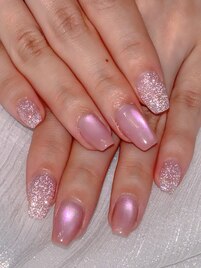 桜カラーネイル