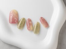 マニネイルケア 西船橋店(maninail CARE)/ニュアンス×フラッシュネイル