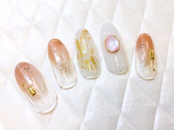 グラマーネイル(Glamor nail)/ニュアンス×グラデーション