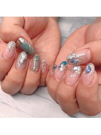 アシンメトリーネイル