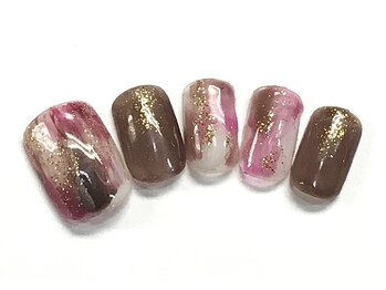 ネイルアンドまつげ リュフェール 五反田(Nail Lufaire)/ニュアンスネイル