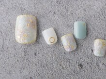 サンミーゴネイル 神戸店(Sunmego Nail)/爽やかマグネットネイル