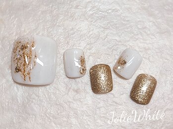 トータルラグジュアリーサロン ジョリーホワイト 綾瀬店(Jolie White)/Foot定額7800円コース