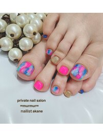 タイダイネイル