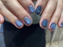 ファンクションネイルズ 表参道 原宿(FUNCTION NAILS)/ブルーネイル/夏ネイル
