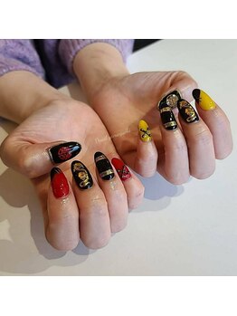 ディーネイル(Dnail)/推しキャラ衣装風ネイル