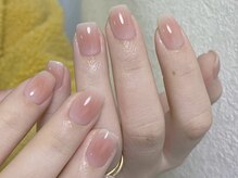 アムールユシマテン 上野湯島店(Amour)/ぷるぷるチークネイル¥6980