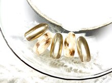 エーネイルズ 心斎橋(A.nails)/ミラーマーブル