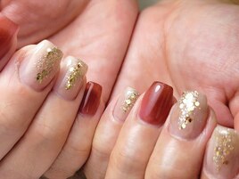 クリスマスネイル銀座フィルイン