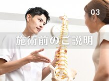 ぷらむろーど杉田整骨院・鍼灸院/流れ3：施術内容のご説明