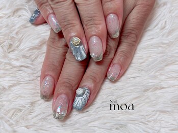 モア(moa)/海ネイル　マーメイド　モア