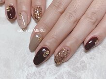 サロン ド メルシー(Salon de MERCI)/ボルドー×モカチャ☆