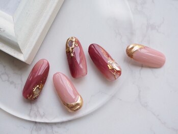 ネイル スパ ココプラス(Nail spa Cocoplus)/アクセサリーニュアンスネイル