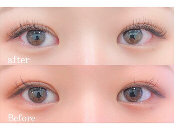 アプレ ネイルアンドアイラッシュ はなみずき店(apres)/最高級毛質フラットラッシュ!