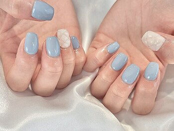 ハンドネイル:ワンカラー